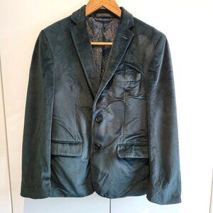 Ralph Lauren Green Velvet Blazer Women's Size XS